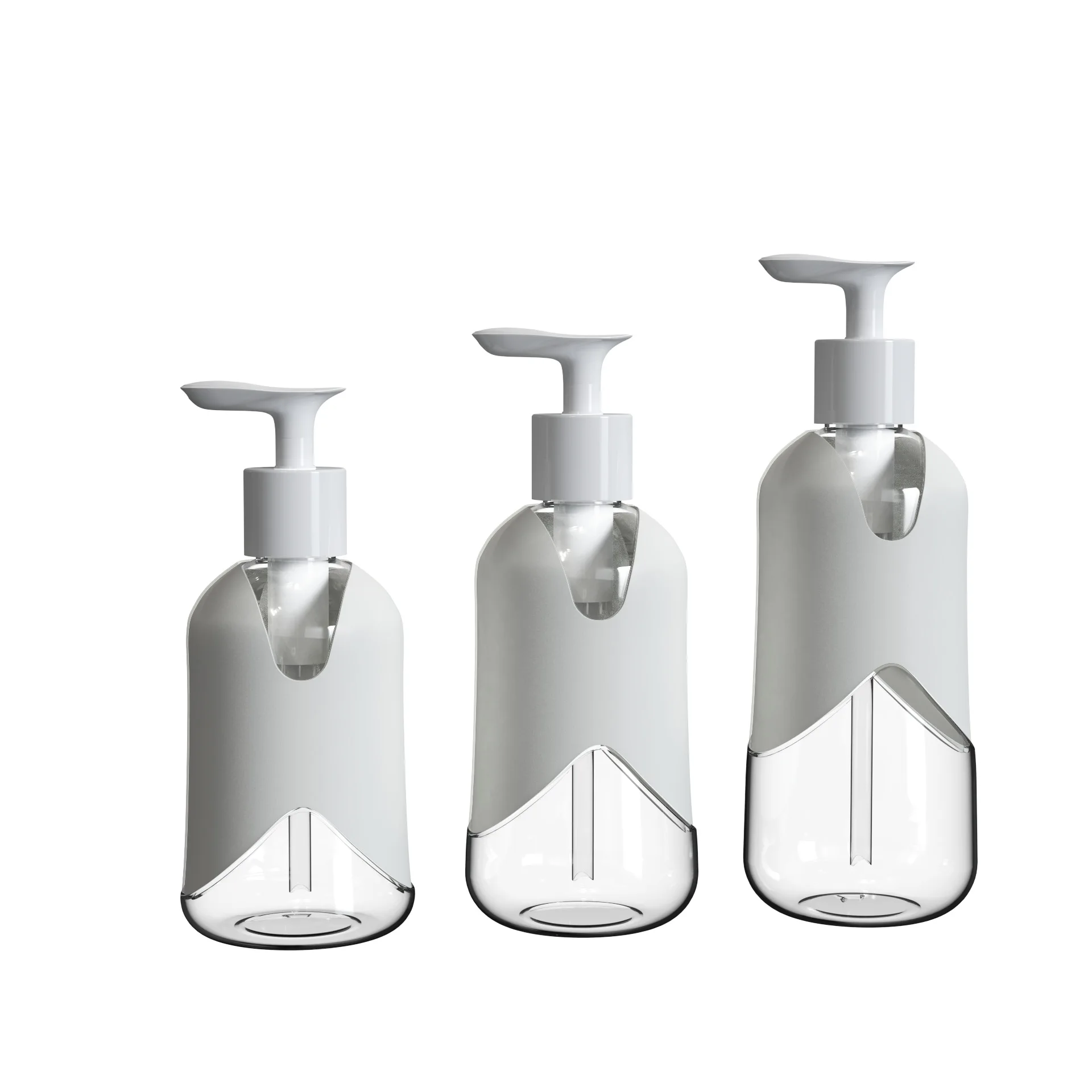 New plastic lotion pump bottle 400ml 300ml 500ml foam bottle