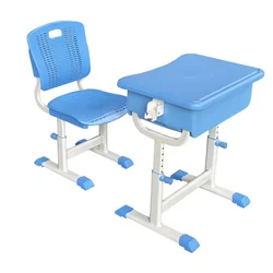 Эргономичная классная мебель, регулируемый школьный учебный стол, стул, пластиковый набор, класс E0, столы и стулья для начальной школы