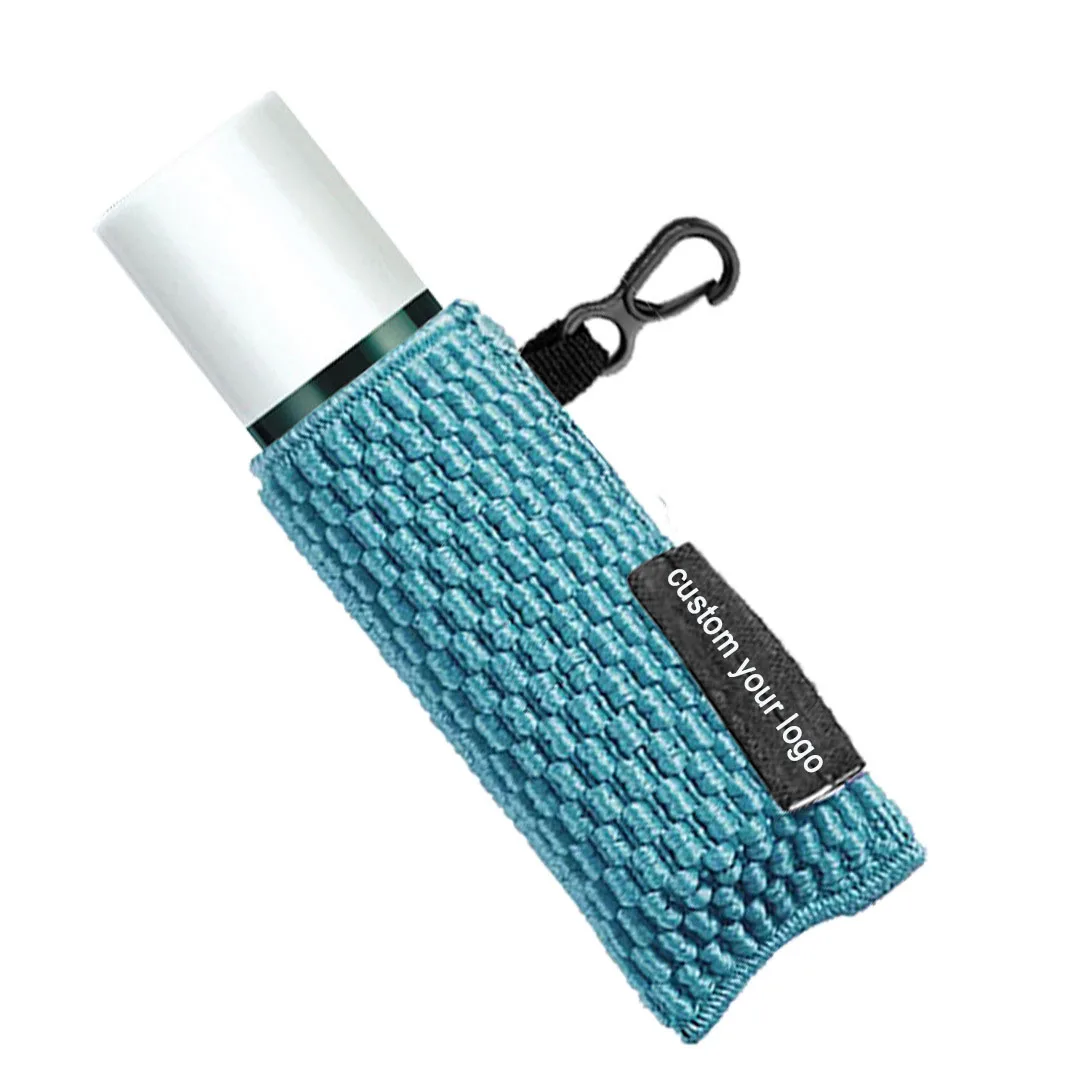 Christmas for Women and Girl Gift Custom Logo Chapstick Lip Balm Holder Sleeves Keychain with Hooks