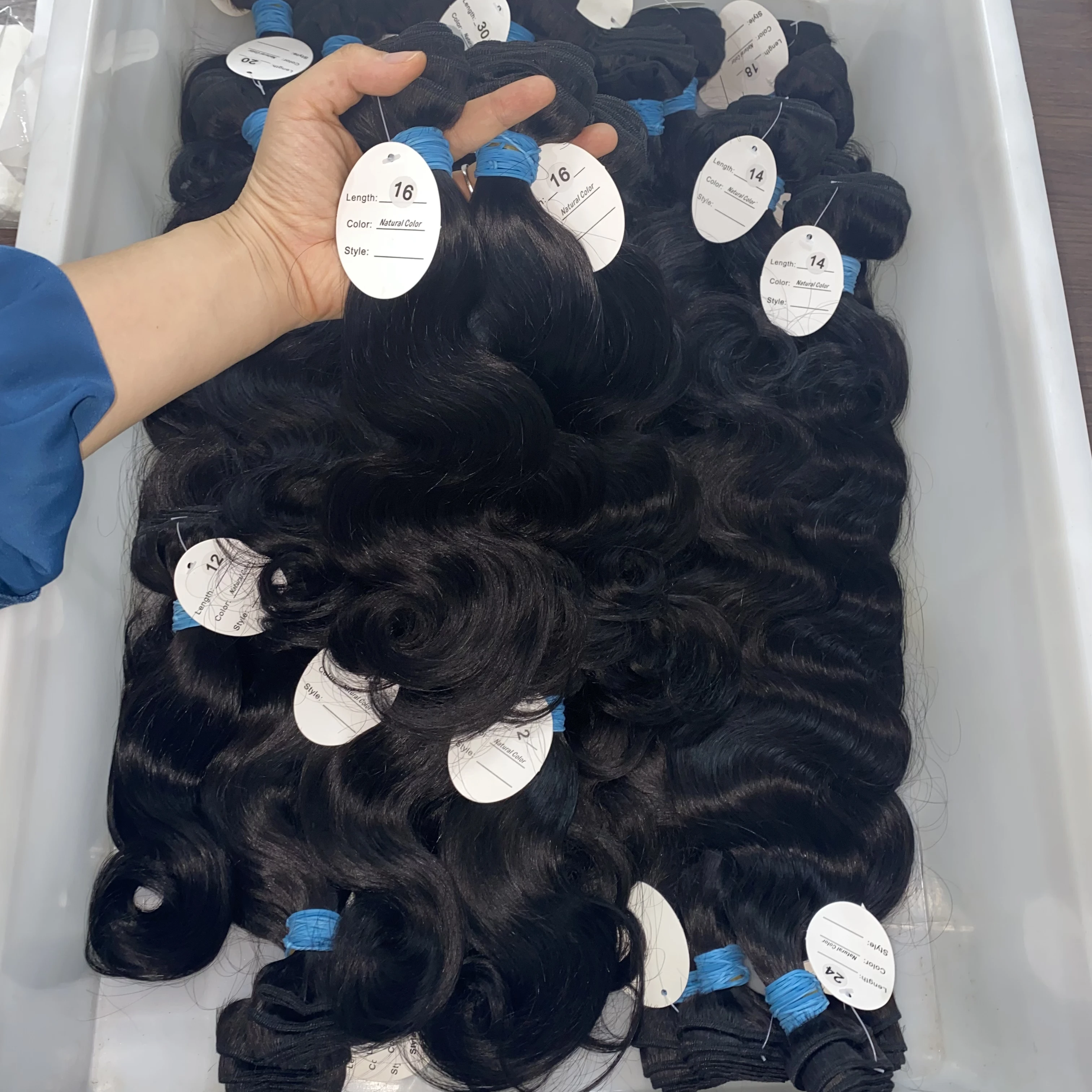 LSY Vietnamese Burmese Raw Hair Unprocessed Vietnamese Raw Cuticle Aligned Human Hair Bundles
