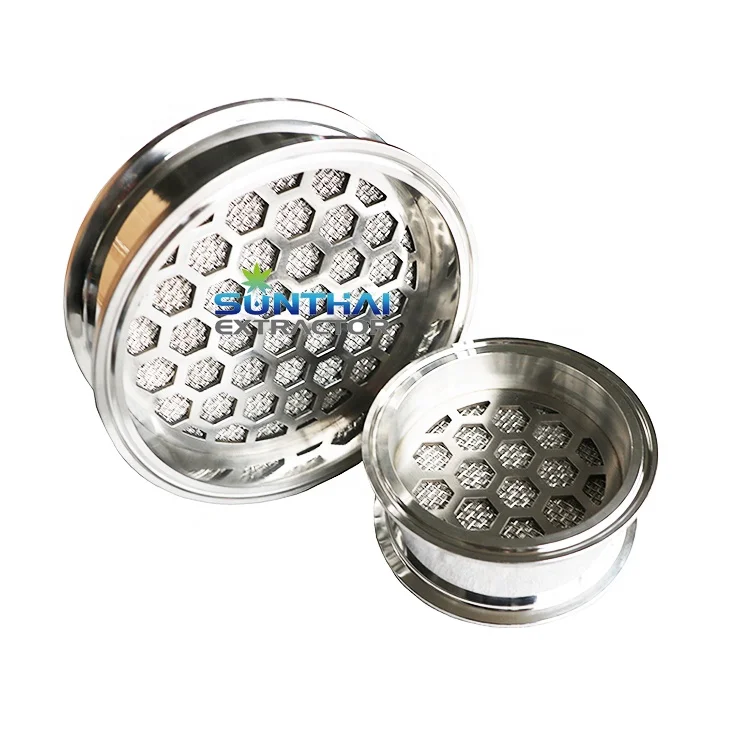 Stainless Steel 3inch 4inch 6inch Tri Clamp Sintered Honeycomb Filter Plate