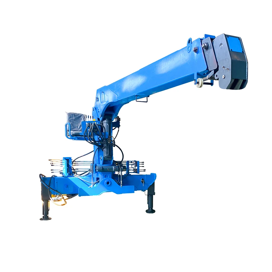 3 Ton Tricycle Crane Used Lifting Trees Mounted Crane With Ce