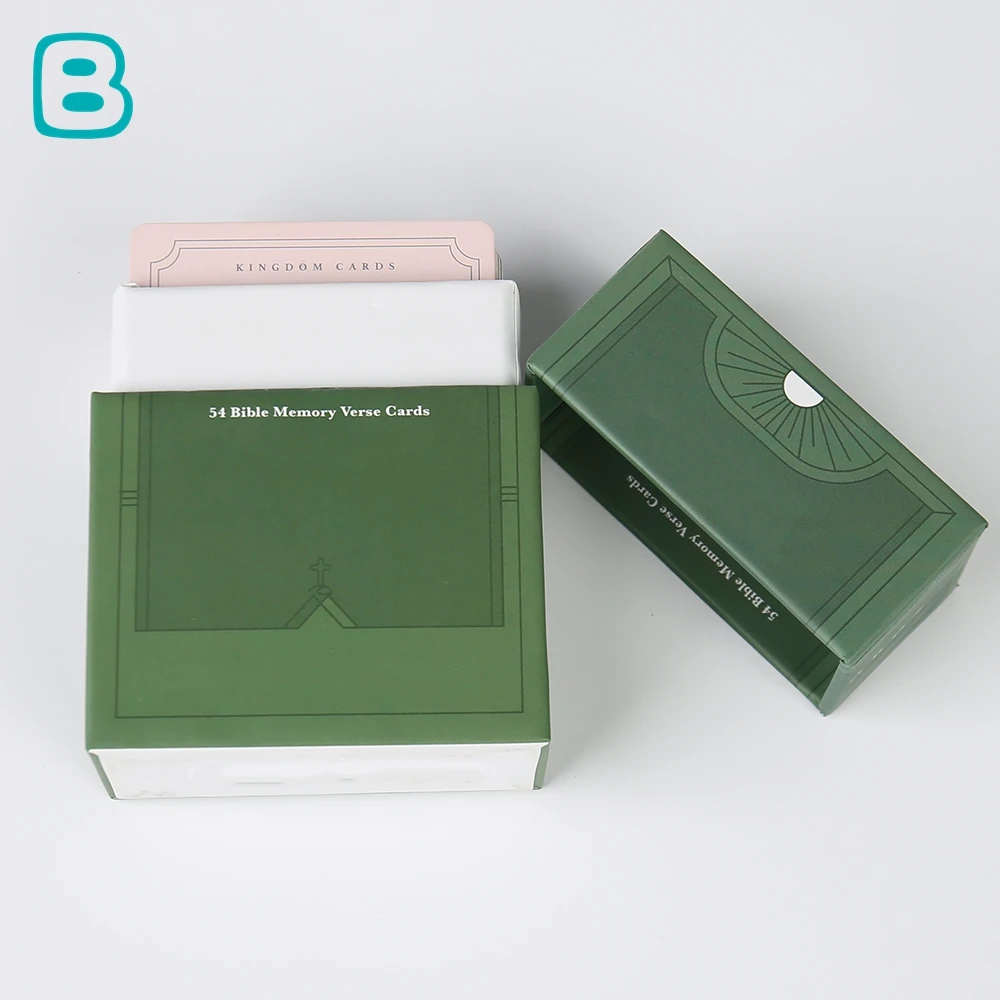 Custom 54 Bible Memory Verse Cards Affirmation Cards Christian Gifts With Bible Verses Mini Inspiring Quote Card