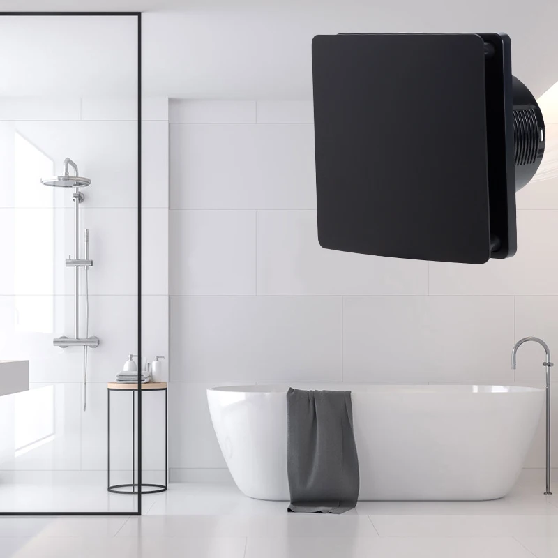 2023 сильный ветер мульти 4-дюймовый вентилятор для ванной комнаты различные размеры пластиковый бесшумный потолочный вытяжной вентилятор с таймером