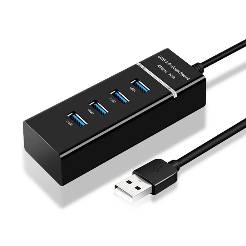 New 4 Ports Usb c hub Portable High Speed Usb Docking Station Usb 3.0 Hub