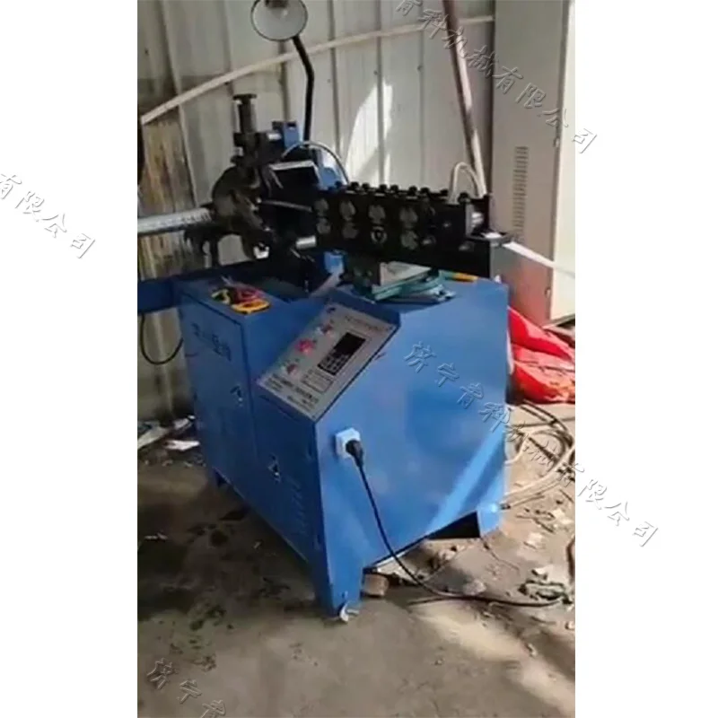 Type 200 Corrugated Tube Machine Automatic Metal Pipe Winding Equipment Bridge Steel Pipe Molding Equipment