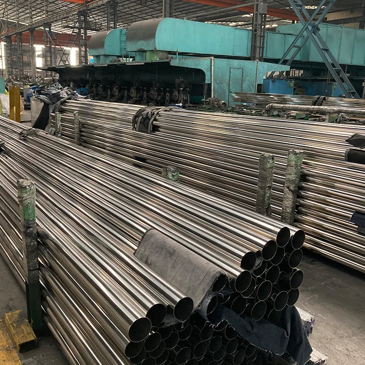 Aisi A554 Decorative Welded Round Ss Tube Mirror Bright Surface 201 304 316L Stainless Steel Decoration Pipe