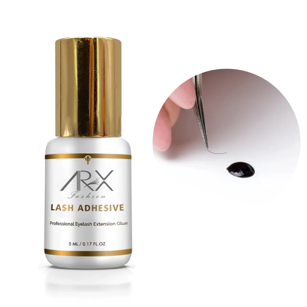 2021 Hot Sale Eyelash Extension Glue 7 weeks Retention for salon Private Label Faint Scent 1-2 sec Dry Eyelash Adhesive