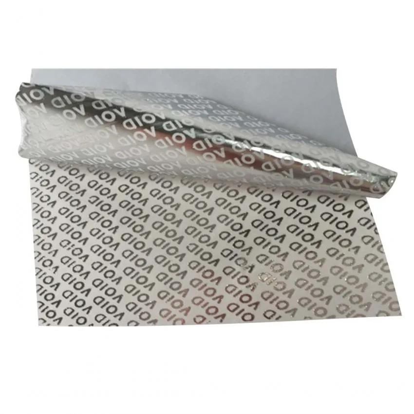 Custom Hologram Stickers  logo and Printed Cotton Cloths Paper Label