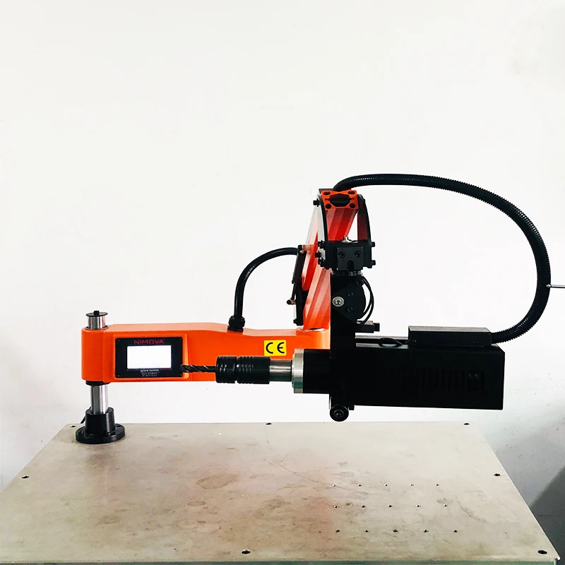 Newest M24 cnc servo pipe drilling automatic tapping machine