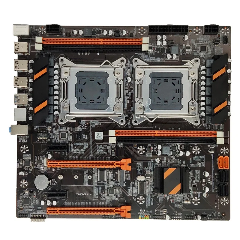 Shenzhen Manufacturer Direct Sales X79 Dual CPU Gaming Motherboard DDR3 up to 128GB memory LGA 2011 Motherboard