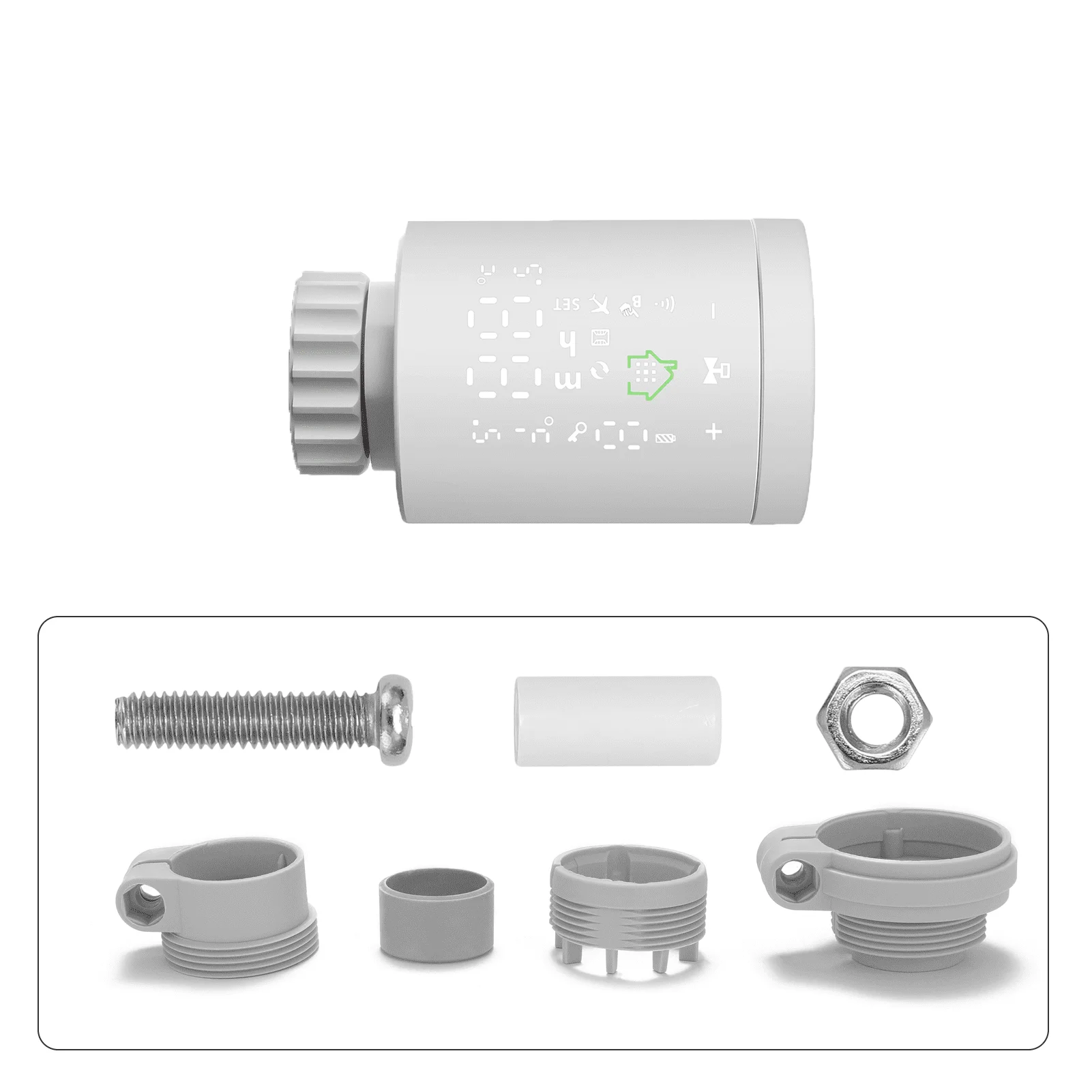 HY368 Best Heat Radiator  Smart Home Life  Programmable Thermostat Heating System WiFi Remote Control Zigbee Thermostatic Valve