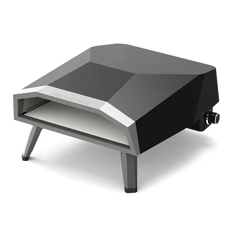 Pizza Oven Gas 16inch Baking Oven Stainless Steel Piezo Ignition Oven Outdoor Commercial Factory Manufacture