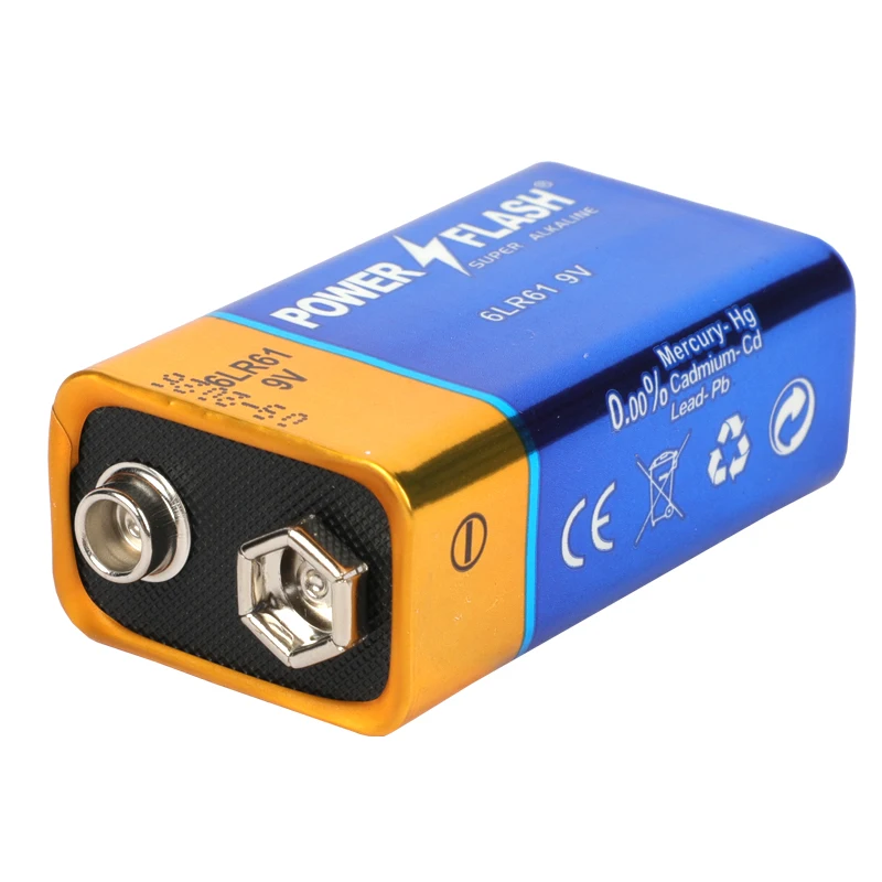 Щелочная батарея для мультиметра Power Flash Premium 6Lr61 9 в