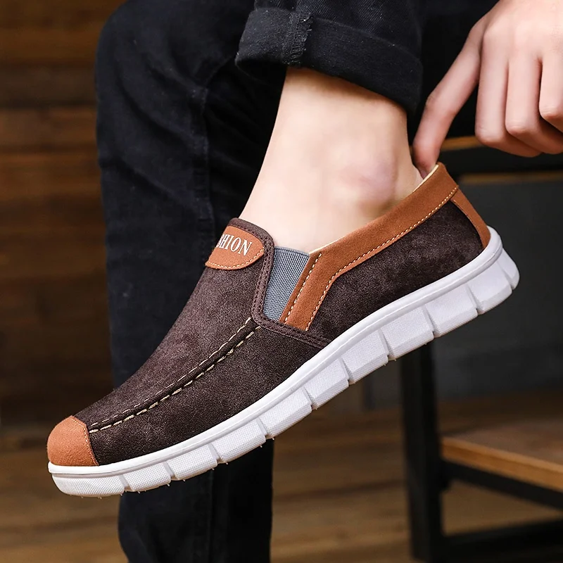 Парусиновая обувь модная apatillas de deporte para los hombres zapatos мокасины; Мужские