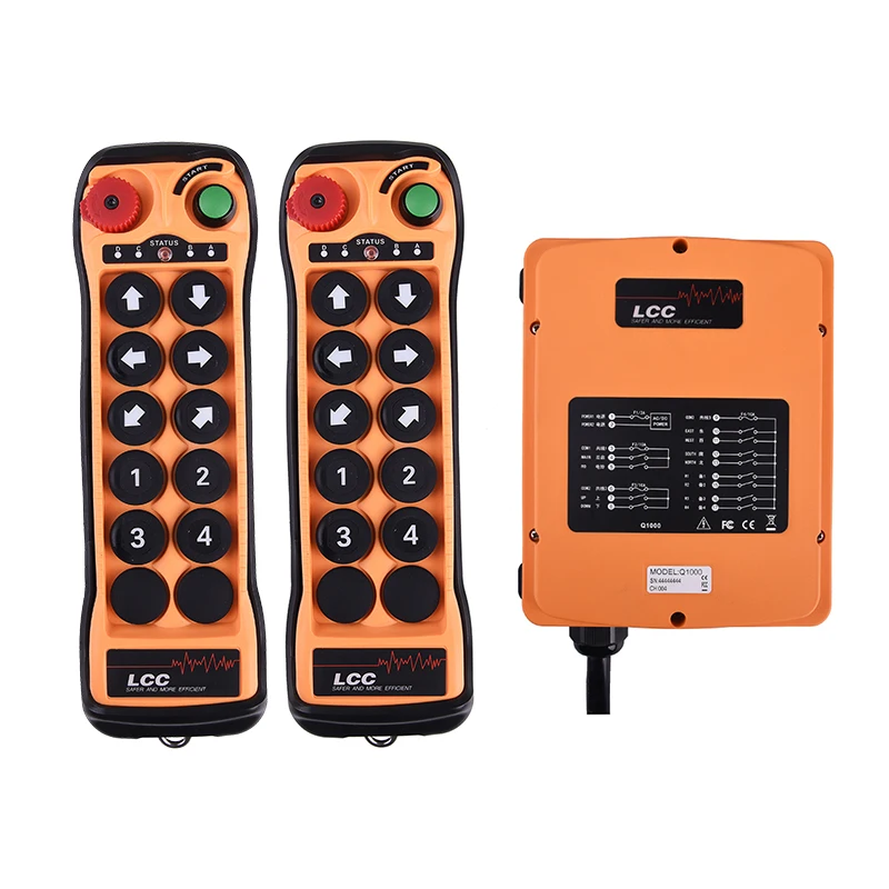 Q1000 LCC 433 mhz wireless radio brand remote control switch on off button