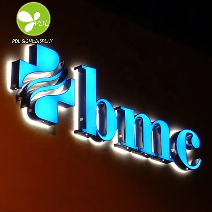 Именная доска на заказ дизайнерские знаки магазина знак витрины 3D буквенный Светодиодная подсветка буквенная