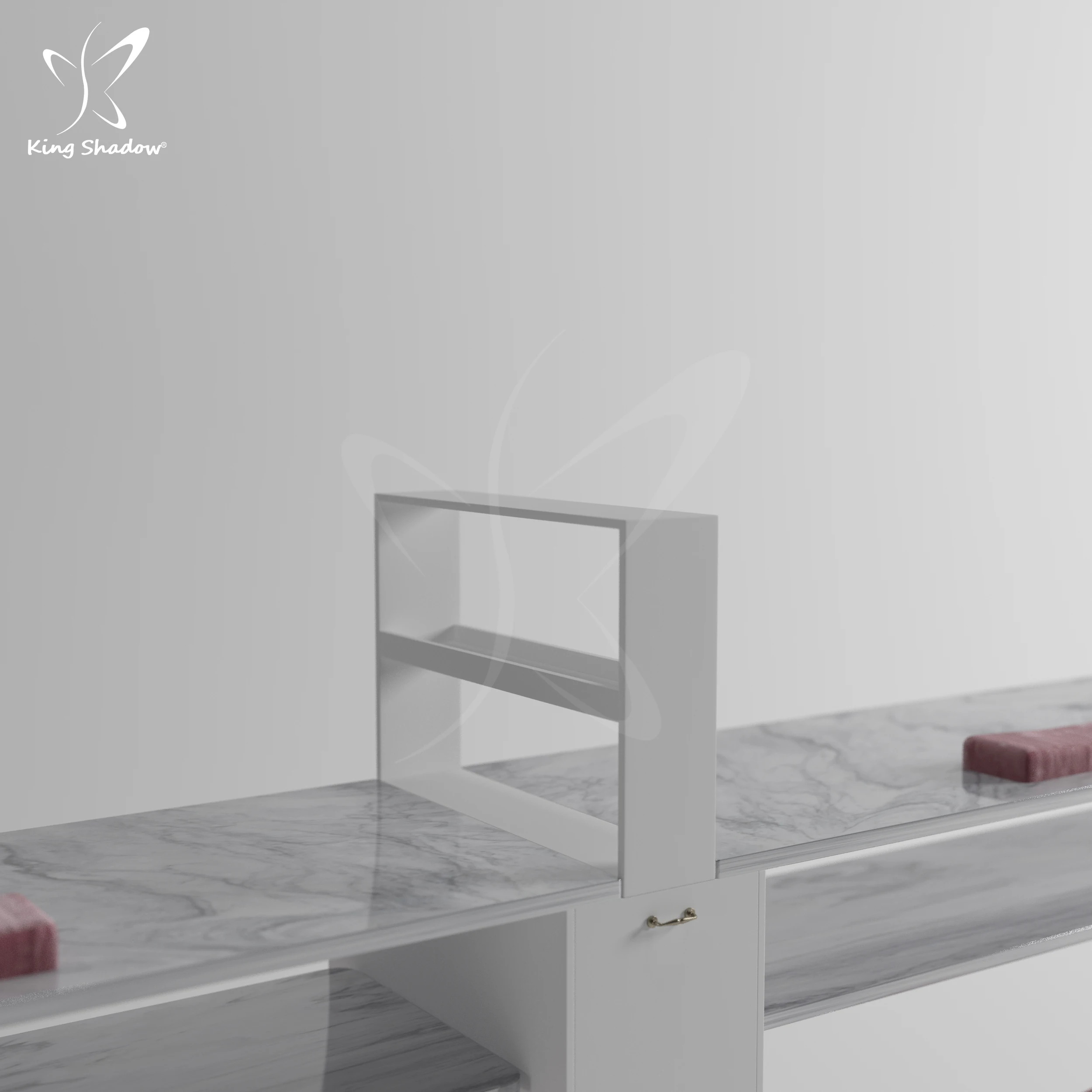 Новый дизайн, мебель для салона в современном стиле, мраморный стол для салона маникюра