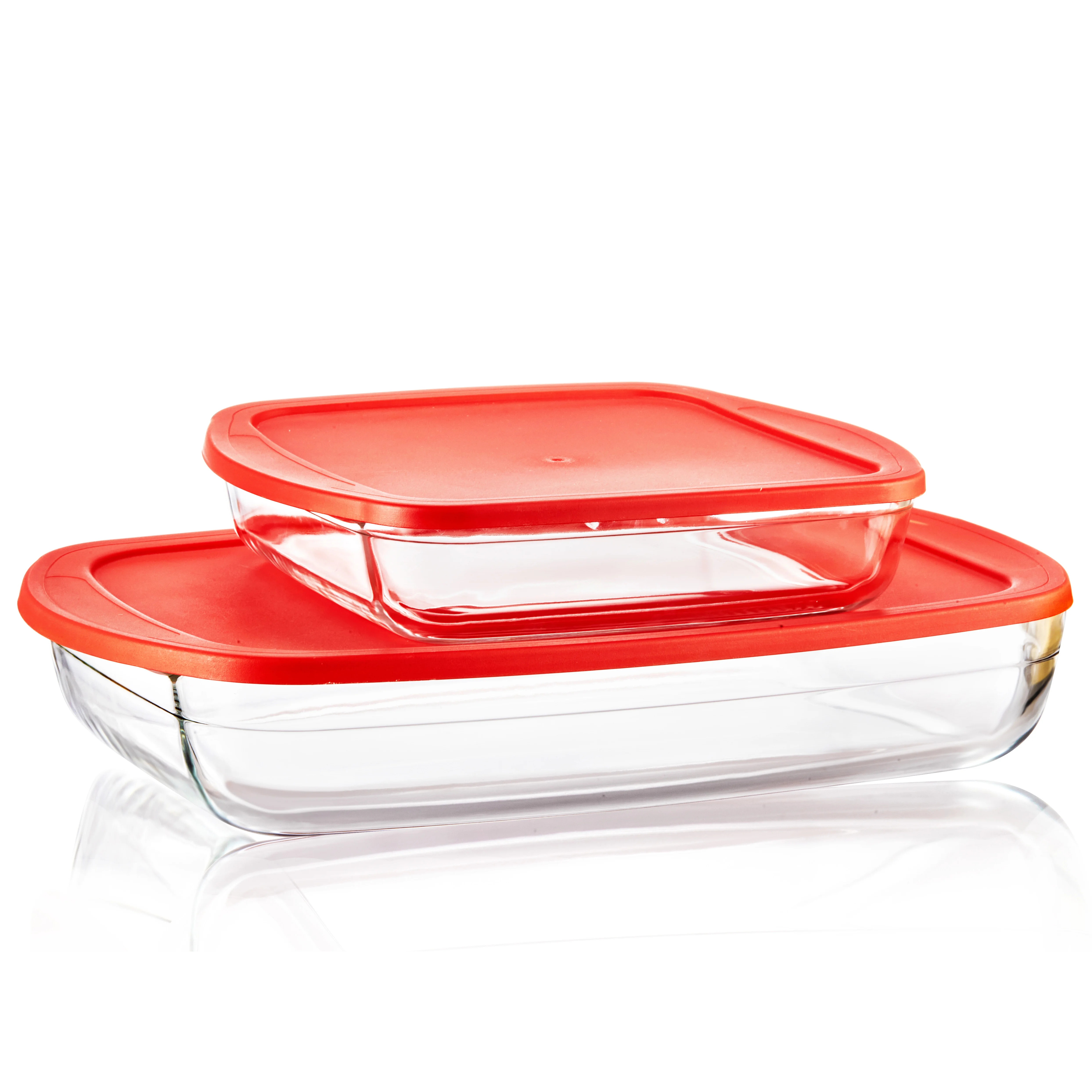 Hot Sale Temperature Microwave Oven safe glass Baking Dish baking pan borosilicate