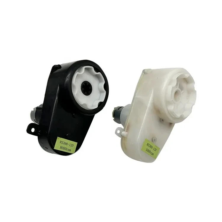 High quality plastic toy car gearbox12v 6v 390 380 550 motor gearbox for sale
