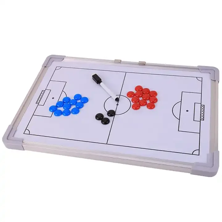 Football Soccer 60cm x 90cm Magnetic Coaches Tactic Board with Pen and board wiper