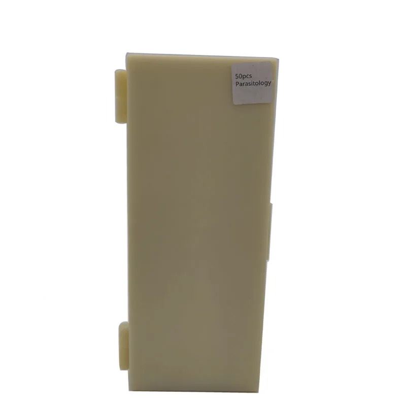 50PCS Medical Science Medical Parasitology Prepared Slides for School Microscope Prepared Slides