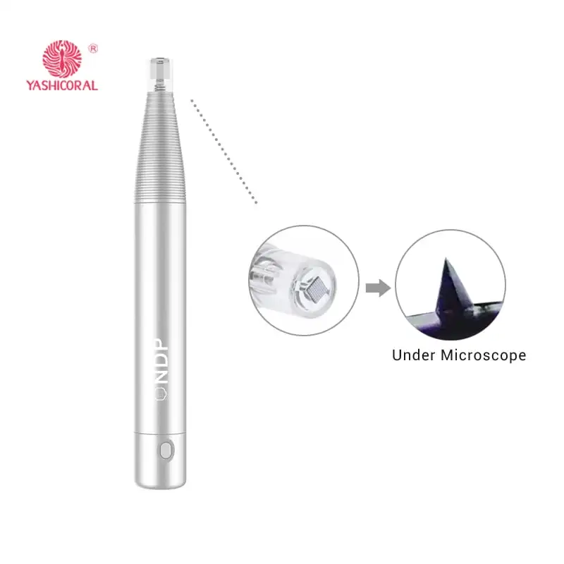 Профессиональные устройства для ухода за кожей Nano DermaPen, одноразовые 3D Силиконовые иглы, микросхема для мезотерапии, NDP наноручка