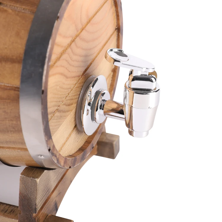 Morezhome 1L lightweight small aluminum foil inner bag Whiskey Barrel wooden wine racks