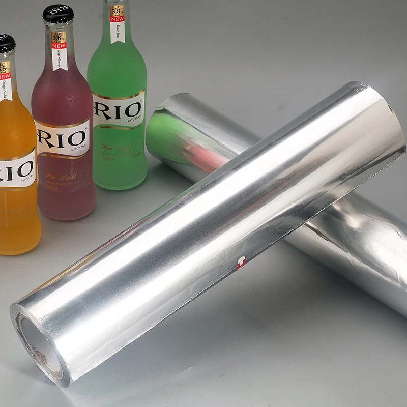 Aluminium Foil Roll Paper 500 custom logo designs aluminum foil pop-up foil for kitchen use