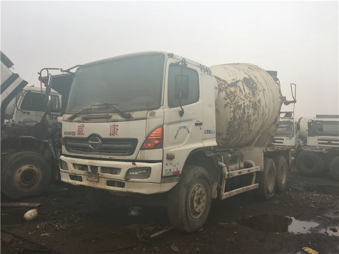 Discount Wholesale Isuzu 9m3 Used Concrete Mixer Truck China