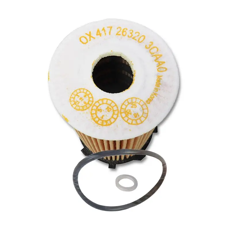Hot Selling Cheap Paper Core Car Engine Oil Filter Suitable for Hyundai Kia OEM 26320-3CAA0 263203CAA0