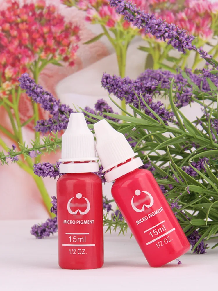 Professional Custom Logo Training Practice PMU Pigment Eyeliner Lip Eyebrow Tattoo Color Body Beauty Permanent Makeup Pigment