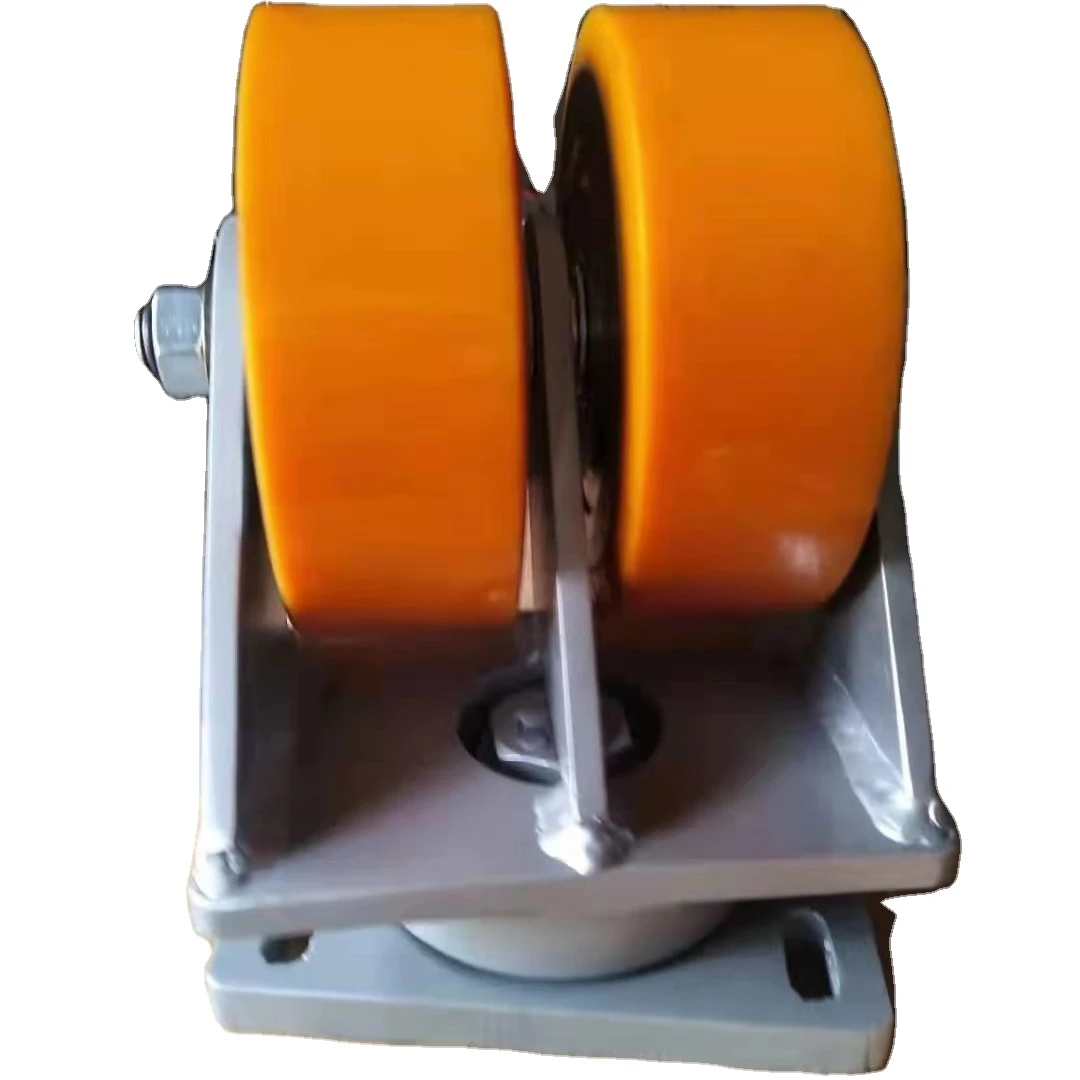 250x75мм грузоподъемность 4 тонны сверхмощный поворотный PU ролик