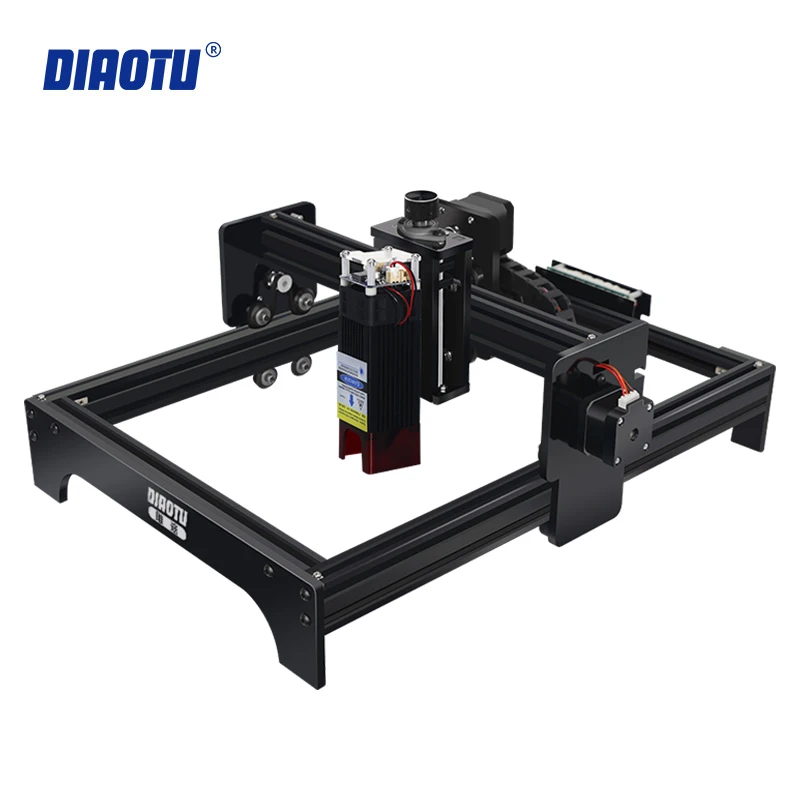DIAOTU T1 Powerful Laser Engraver  80W Laser Engraving Machine 450nm  Blue Light Cnc Machine