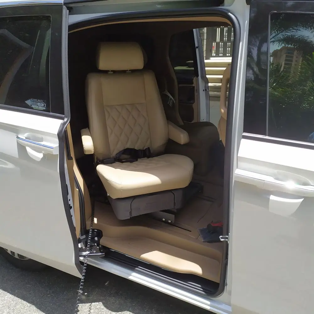 Disabled Handicap Electric Swivel Lifting Car Seats Turning Programmable Adjustable Auto Seat for Van MPV SUV Loading 150KG