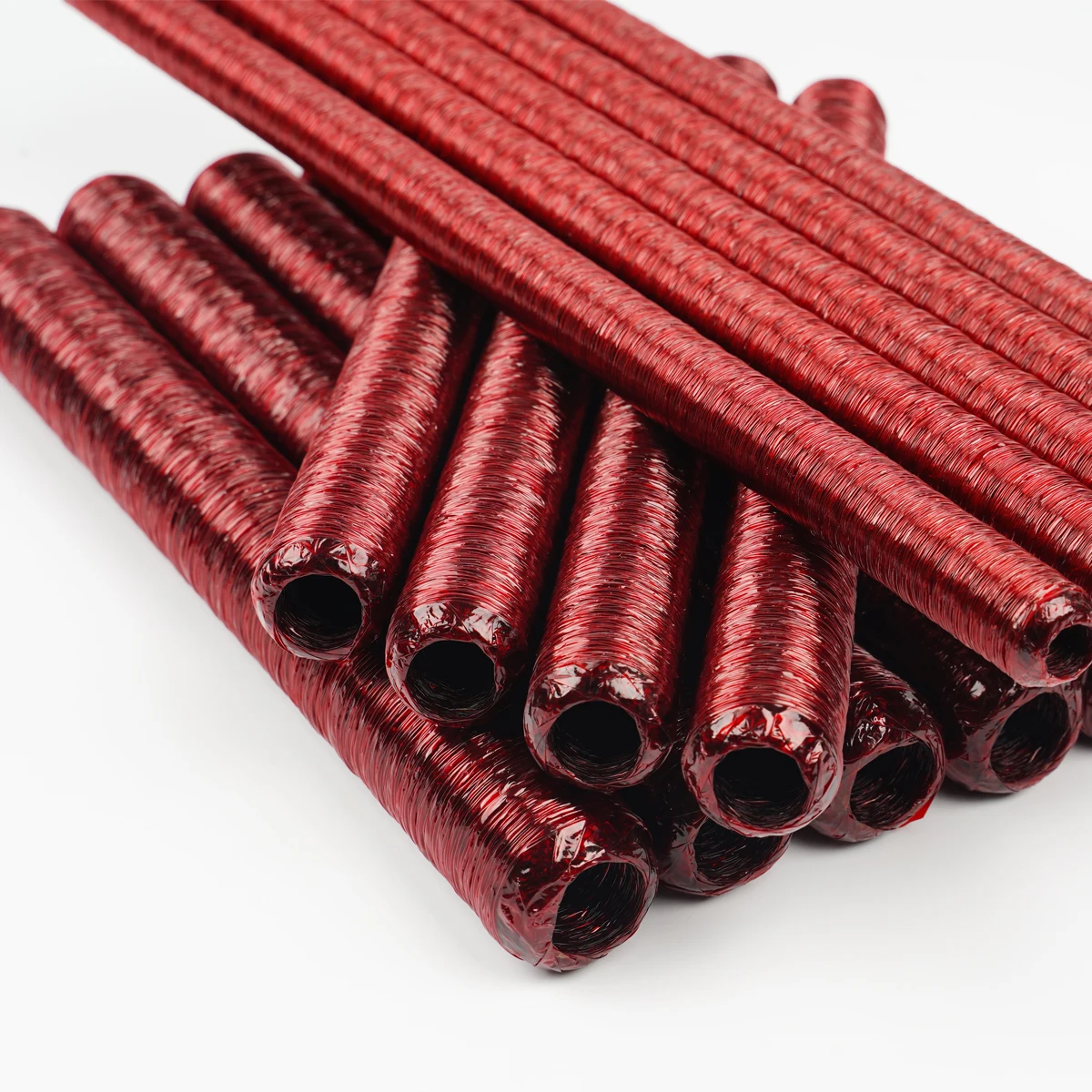 Красная колбасная оболочка, целлюлозная колбасная оболочка, красная переводная