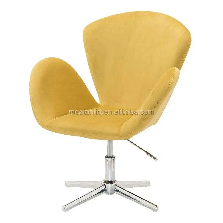 High Quality Lounge Chair Commercial Furniture Pu Leather Swivel Living Room Accent Chair