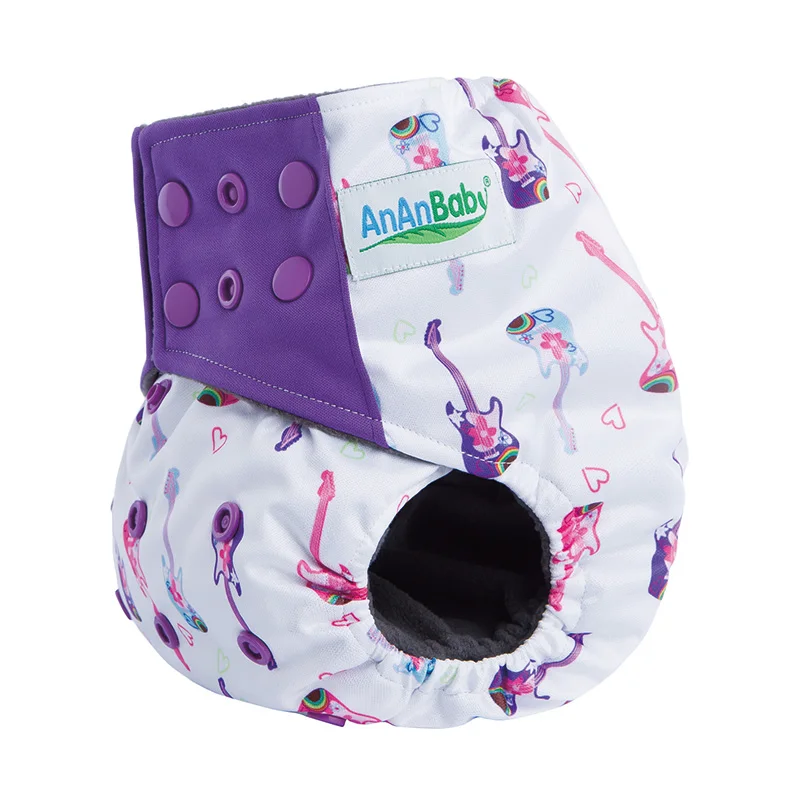 
Hot Sale New Sanitary Bamboo Charcoal Nappies AI2 Cloth Super Soft Diaper 