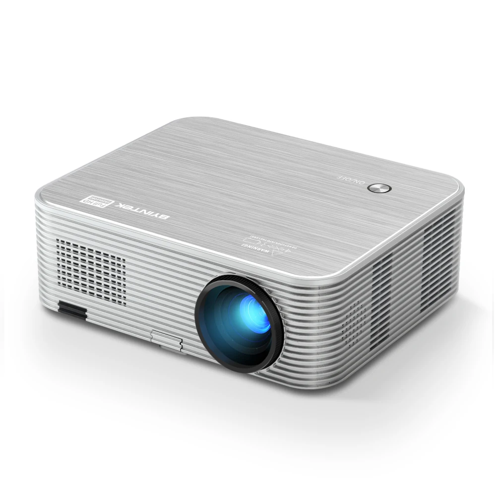 Byintek K15 Смарт Android Full HD 1080P ЖК-проектор Wi-Fi видео проектор, профессиональный голографический мобильный телефон Projeteur