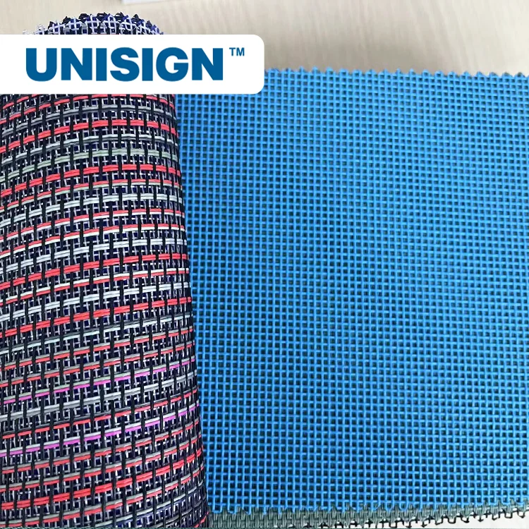 High Quality PVC Color Mesh Tarps PVC Coated Teslin Fabric for Home Article