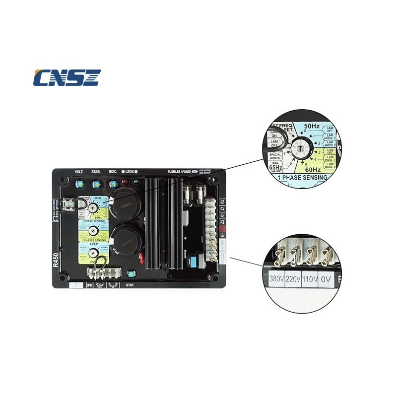 R450 AVR automatic generator regulator brushless high quality low price good quality