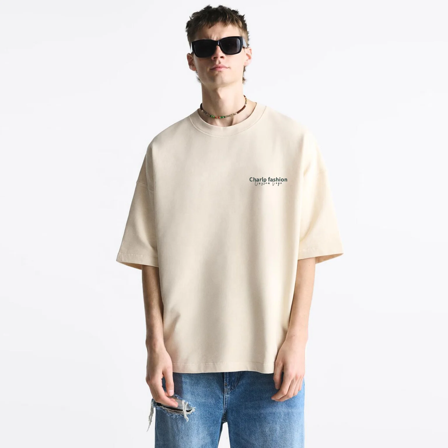 custom streetwear over sized plain 100% cotton screen printing t shirt manufacturers high quality graphic t shirts men