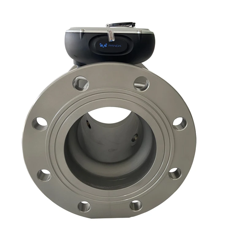 Digital Ultrasonic Water Meter DN200 RS485/OCT output  with valve  Smart Water Meter