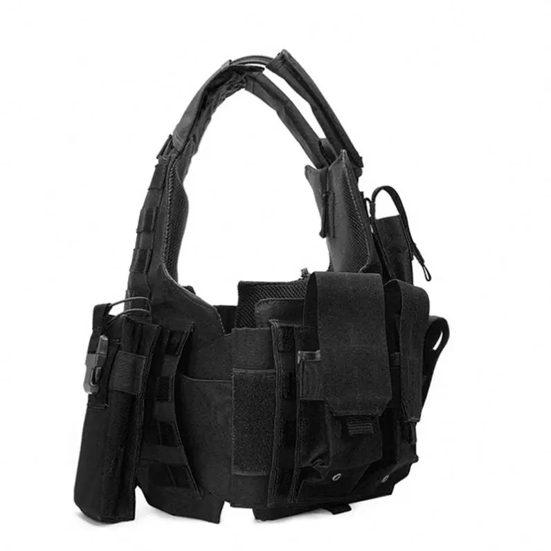 Gerannur BL058 Hot Selling Custom Tactical Vest 600D Plate Tactical Vest