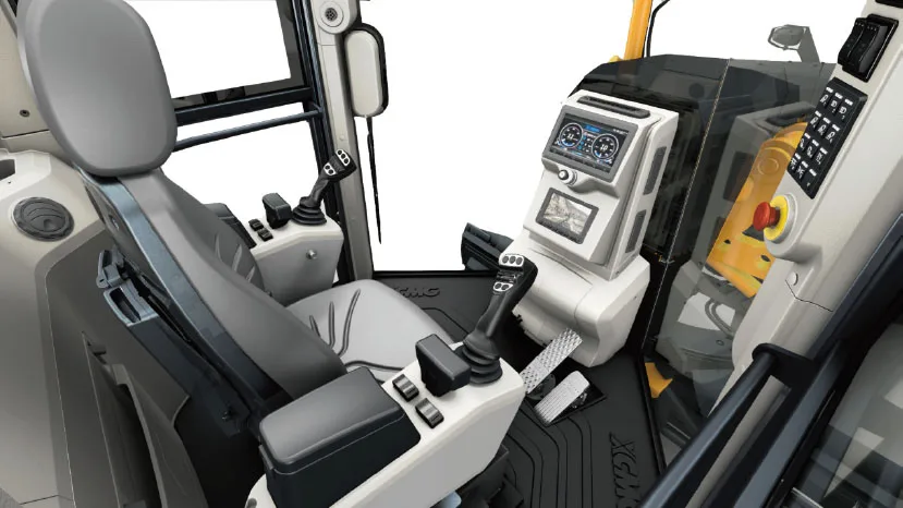 Low Price 194KW Heavy Motor Grader GR2605TIV With Electronically Controlled Dual Handles Front Dozer And Rear Ripper