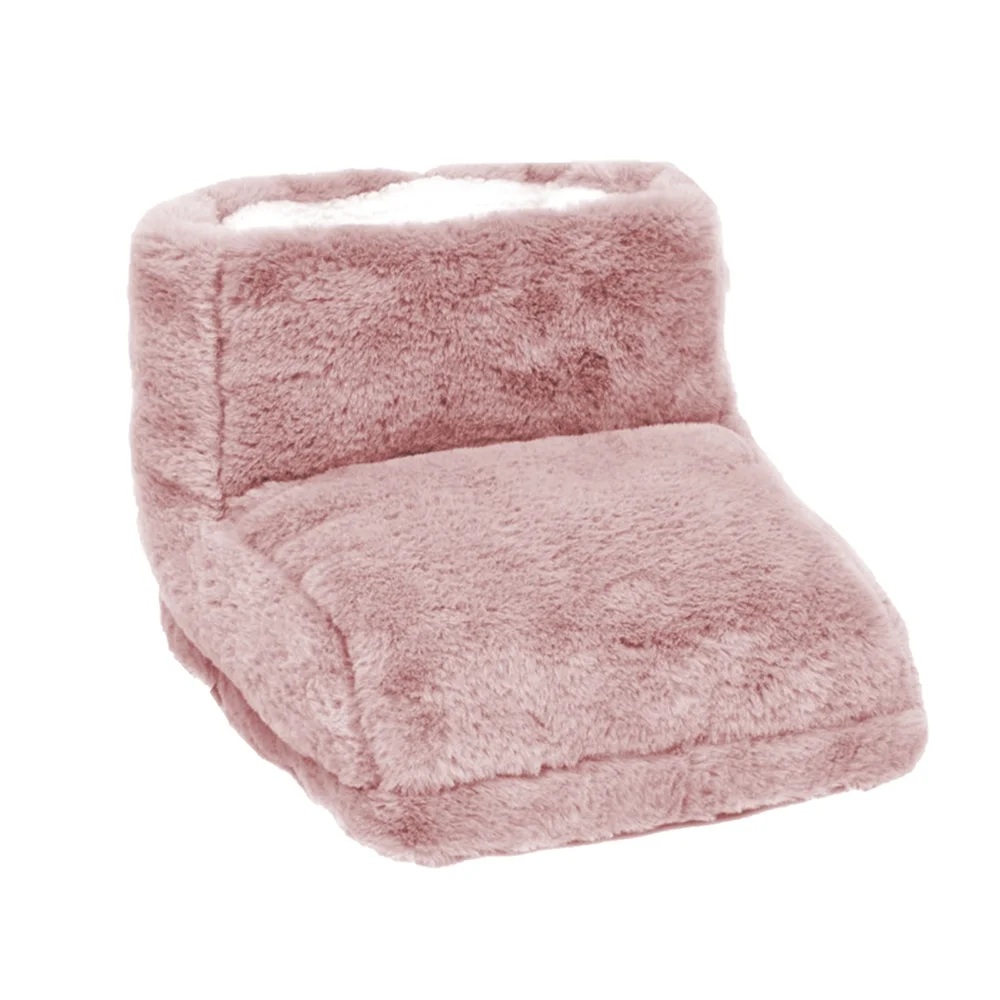 Electric Heated Foot Warmer with Heating Fast Ultra Soft Flannel Fleece with 3 Settings,Durable Anti-Slip Sole,for Women and Men