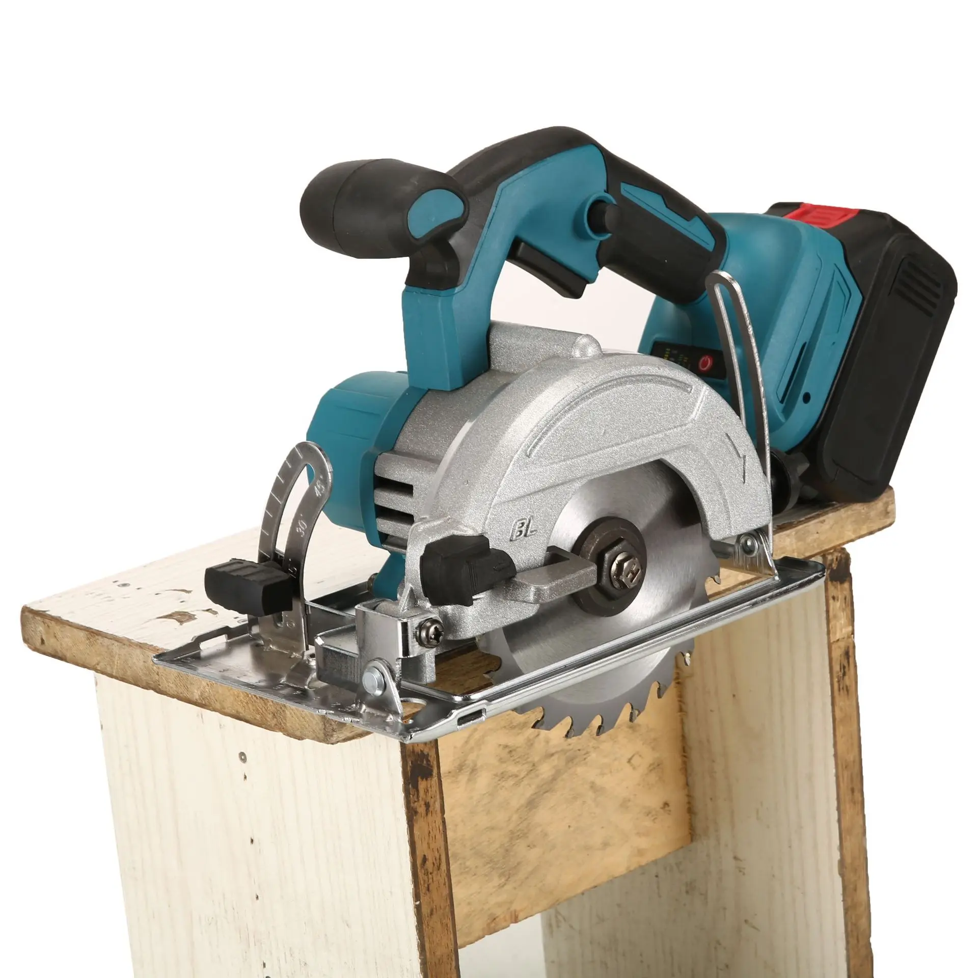New style Adjustable 20V High Power Brushless motor 5000r/min Aluminum Iron  Table Circular Saw