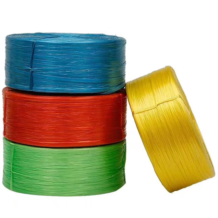 Polypropylene Raffia Fibrillated Yarn Extruding Machine Agriculture PP Baler Twine Production line