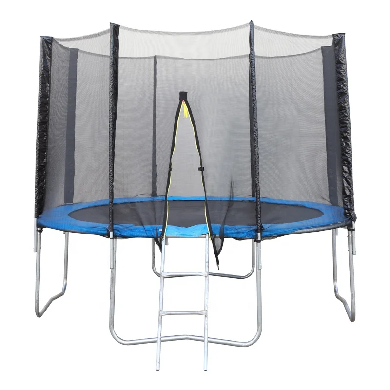 IUNNDS Manufacturer 10ft Child Round Trampolines Outdoor Jumping with Safety Net