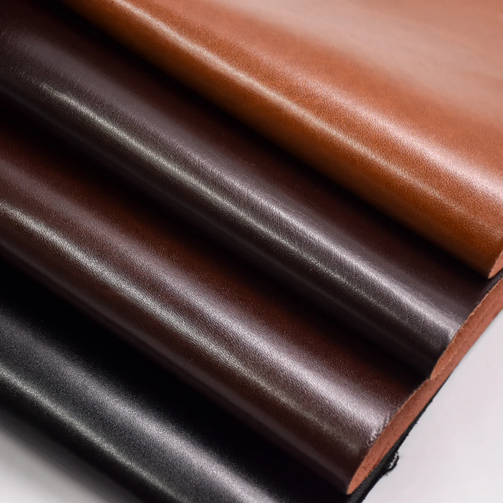 Wholesale China Factory emboss faux Leather fabric Artificial Pu belt leather material 1.4MM /1.8MM For Men Belt  For belt